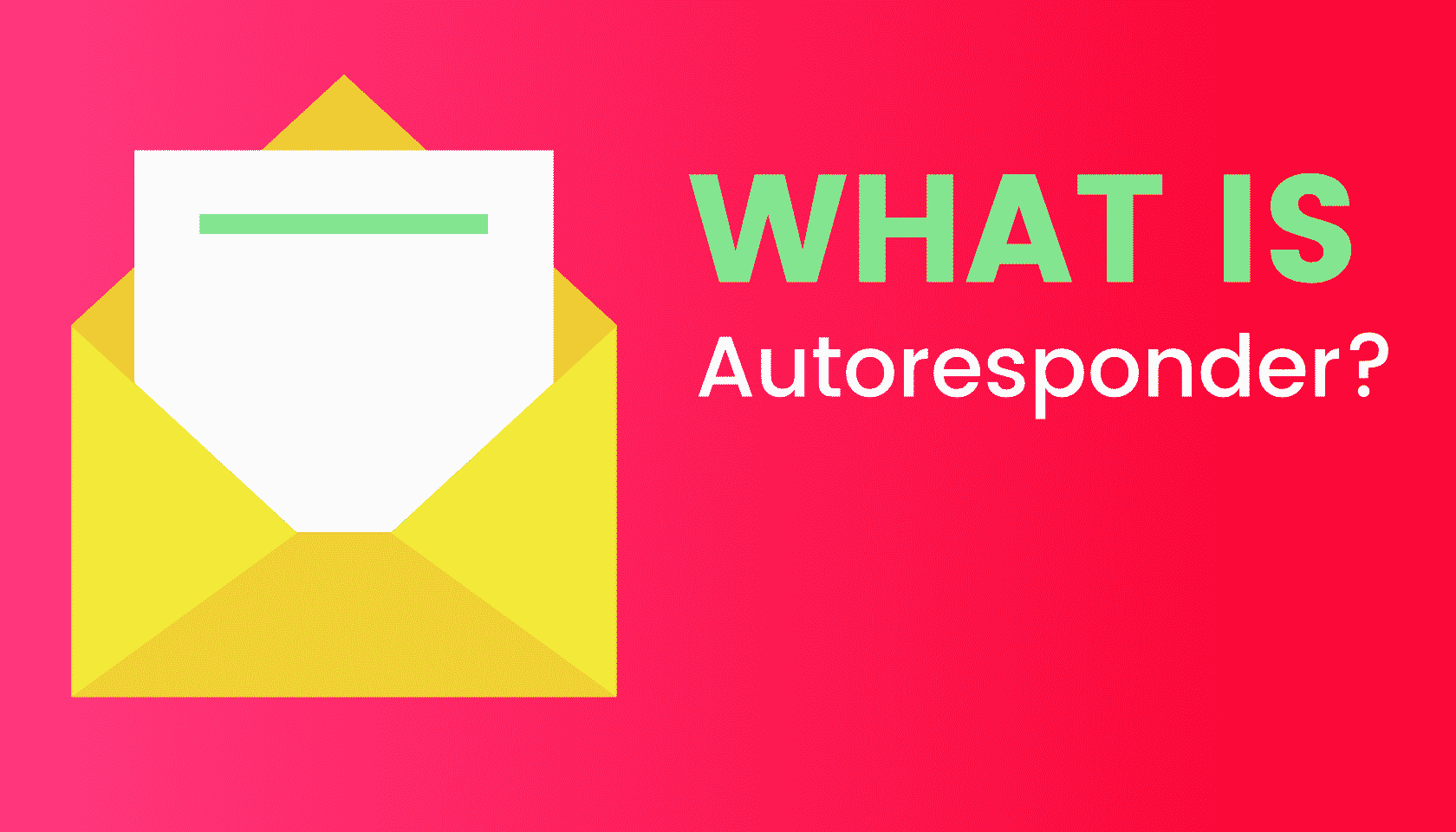 What is: Autoresponder?