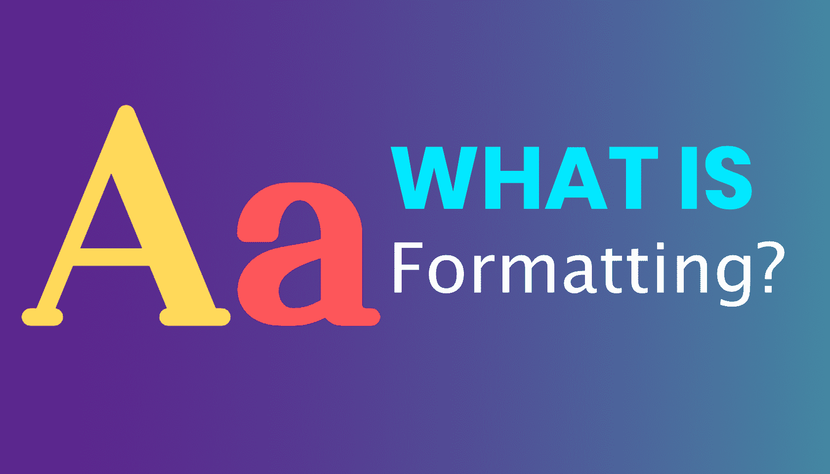 What is: Blog Formatting
