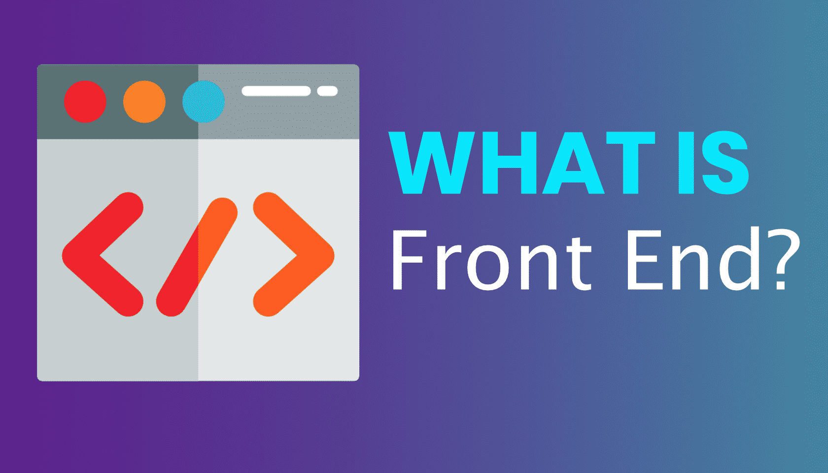 What is: WordPress Front End